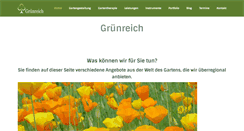 Desktop Screenshot of gruenreich.de